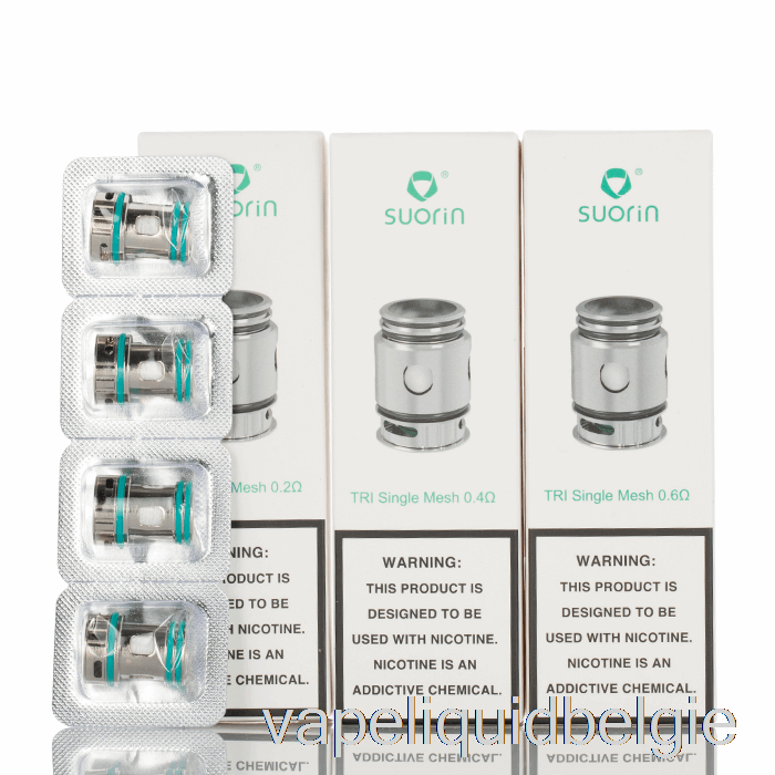 Vape Vloeibare Suorin Tri-vervangingsspoelen 0,2 Ohm Tri Triple Mesh-spoelen